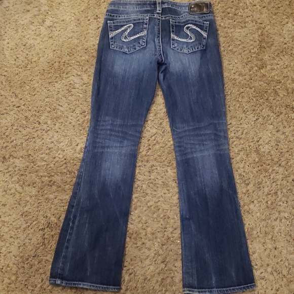 Silver Aiko Bootcut Jeans - Picture 6 of 8